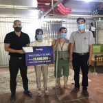 Danko Group trao tặng 1 xe máy trị giá 20 triệu đồng cho cháu Phạm Thị Thuận